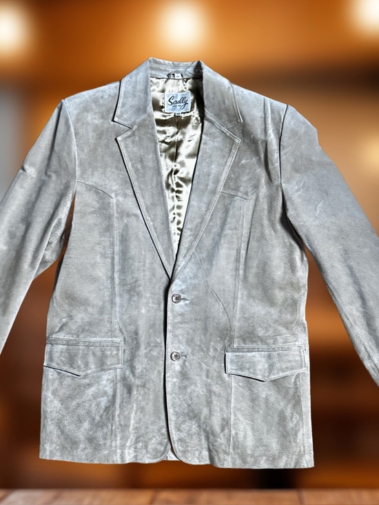 Scully Other - Scully ~ Men's Size 42 (X-Large) ~ Beige ~ Leather Suede Blazer Jacket